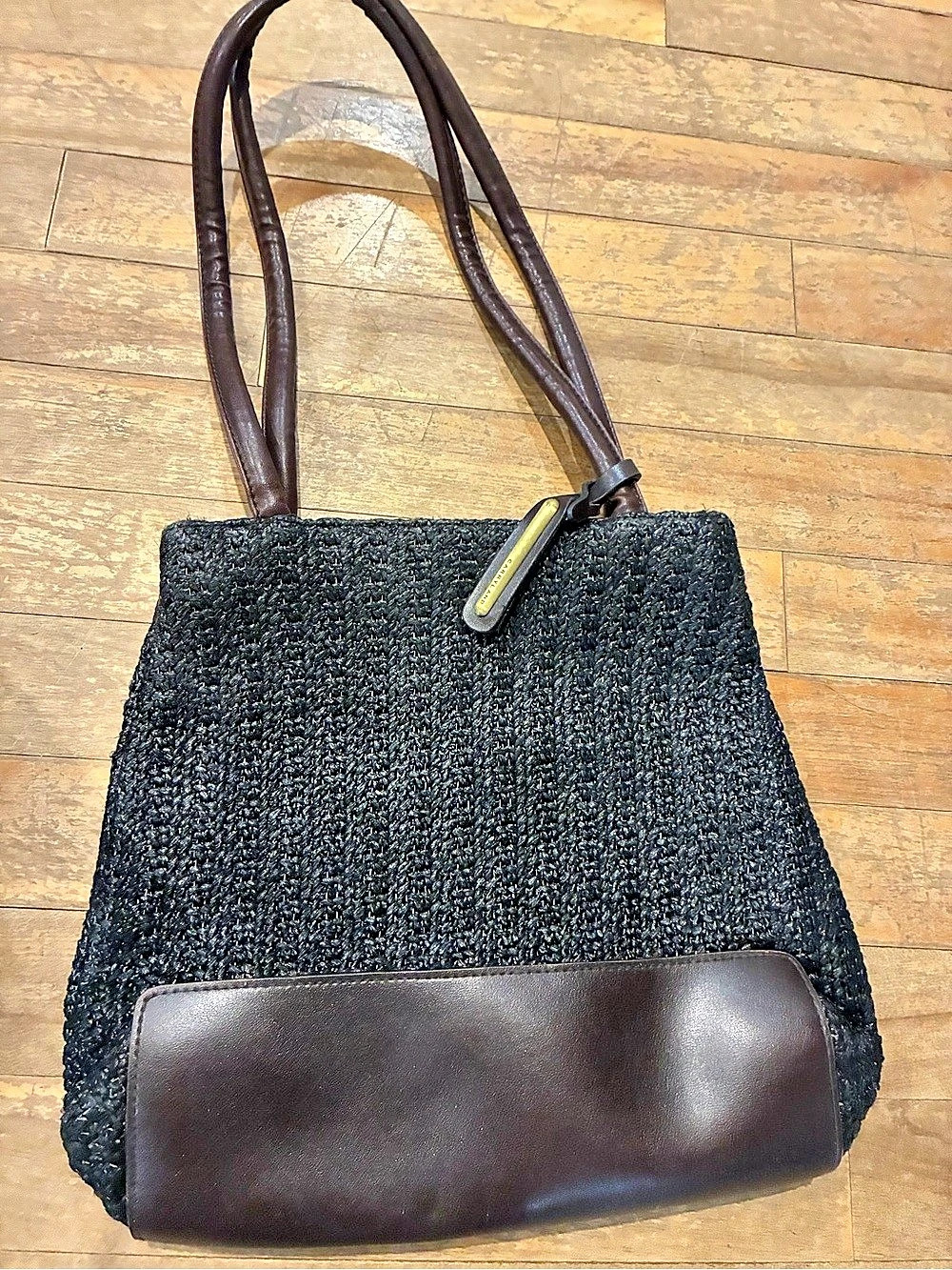 Gianfranco Ferre Black & Brown Tote